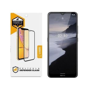 Película Defender Glass para Nokia 2.4 - Preta - Gshield